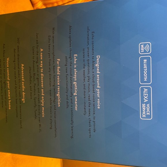 COPY - BRAND NEW Amazon Echo - Picture 2 of 4